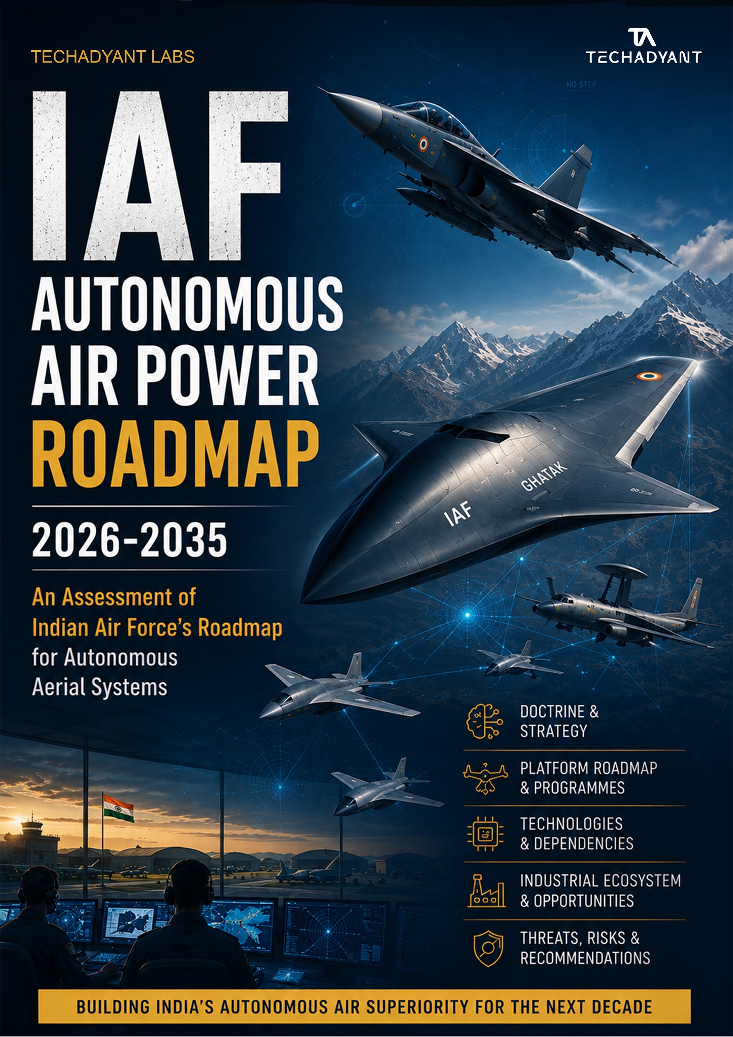 IAF Autonomous Air Power Roadmap 2026–2035 — cover
