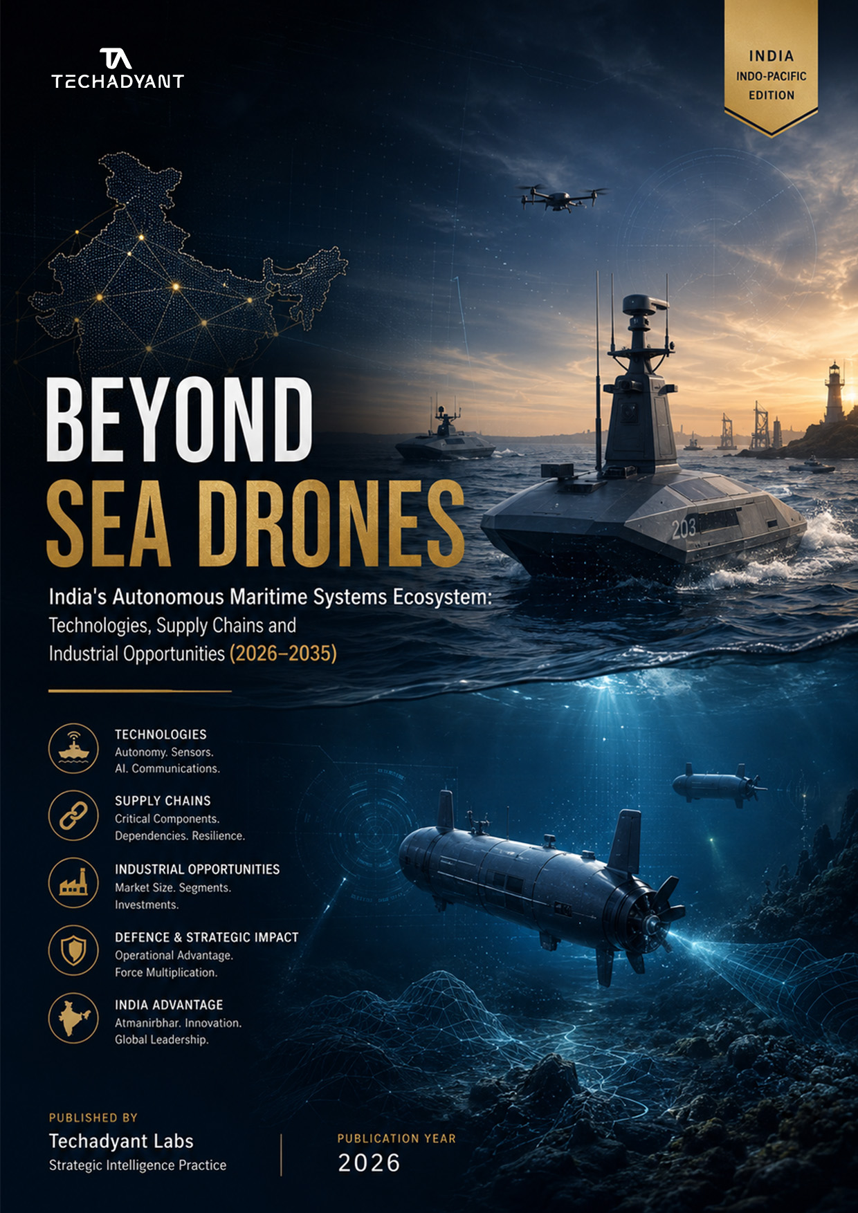Beyond Sea Drones: India's Autonomous Maritime Systems Ecosystem 2026-2035 — cover